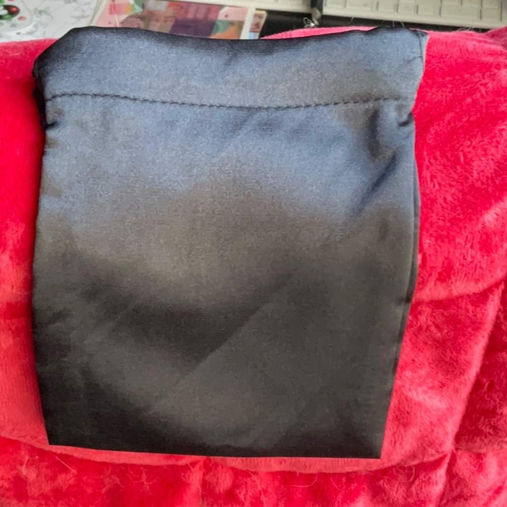 🖤 50 Black Silk Drawstring Bags – Perfect for Gifting & Storage!